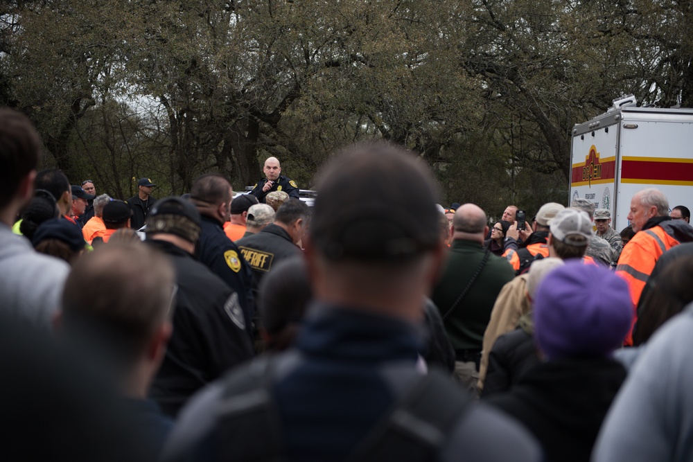 Search and Recovery Efforts JBSA-Camp Bullis