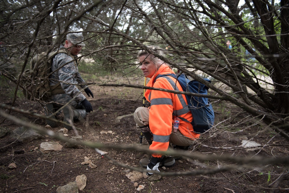 Search and Recovery Efforts JBSA-Camp Bullis