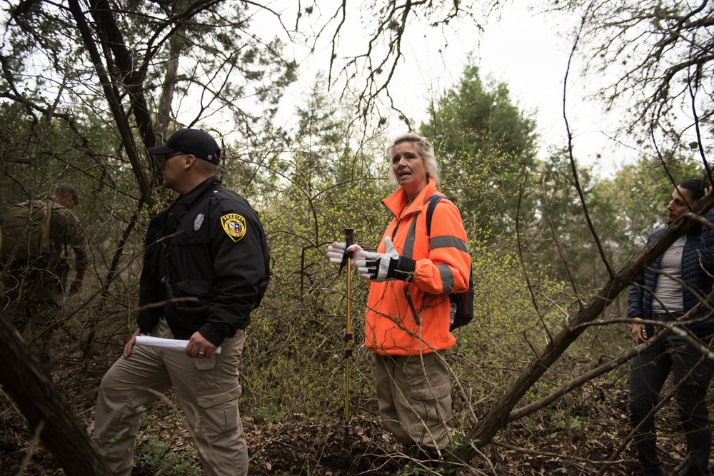 Search and Recovery Efforts JBSA-Camp Bullis