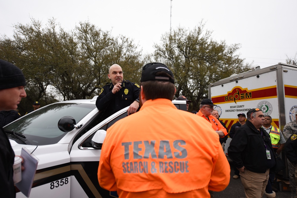 Search and Recovery Efforts JBSA-Camp Bullis