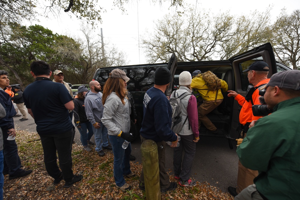 Search and Recovery Efforts JBSA-Camp Bullis