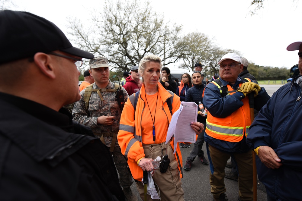 Search and Recovery Efforts JBSA-Camp Bullis