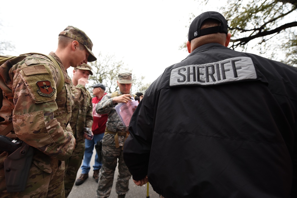 Search and Recovery Efforts JBSA-Camp Bullis