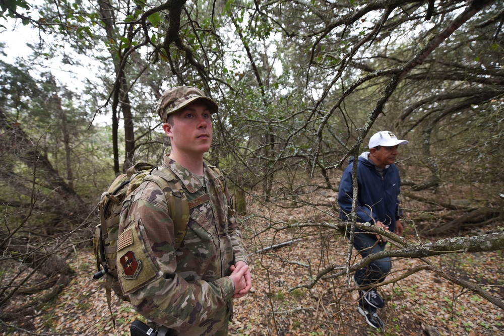 Search and Recovery Efforts JBSA-Camp Bullis