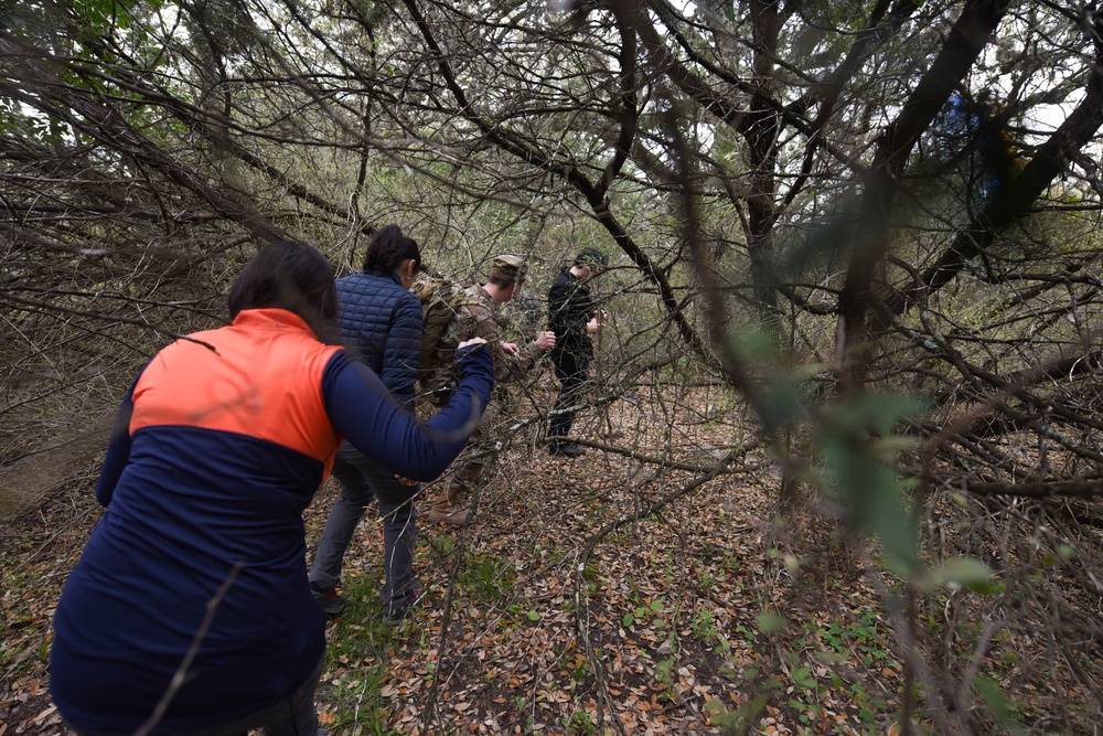 Search and Recovery Efforts JBSA-Camp Bullis