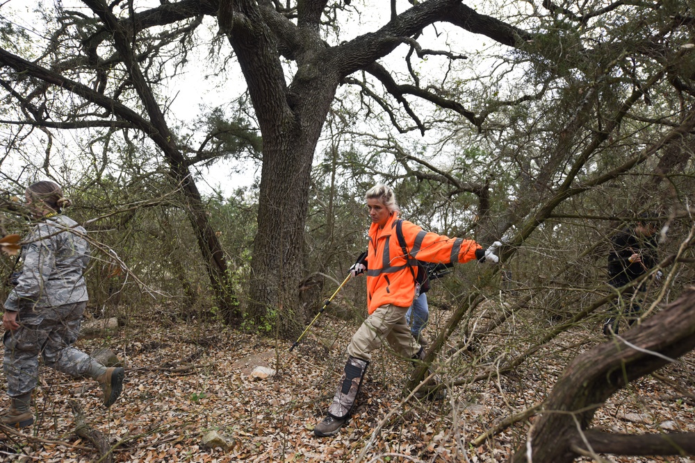 Search and Recovery Efforts JBSA-Camp Bullis