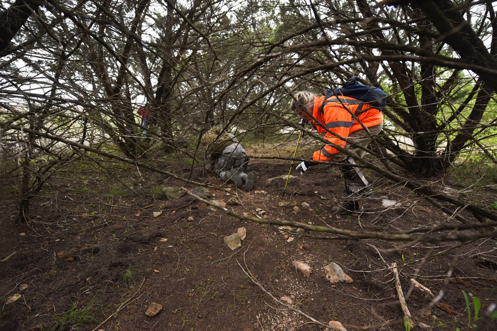 Search and Recovery Efforts JBSA-Camp Bullis