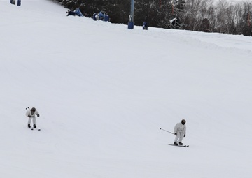 Photo Essay: Students for Cold-Weather Operations Course Class 19-05 complete skiing familiarization at Fort McCoy
