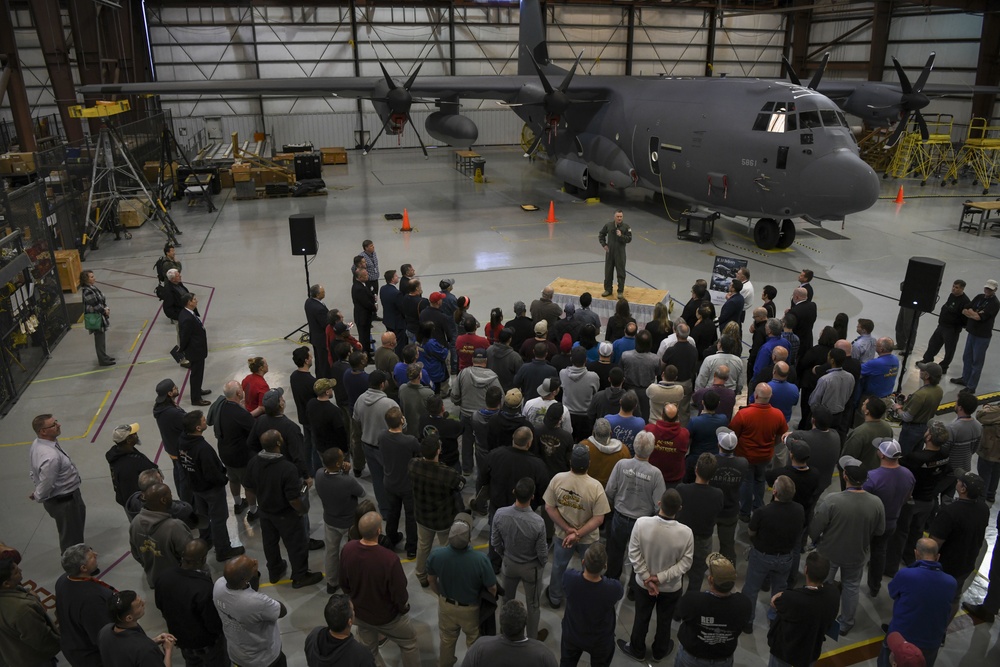 4th Special Operations Squadron receives first AC-130J Ghostrider