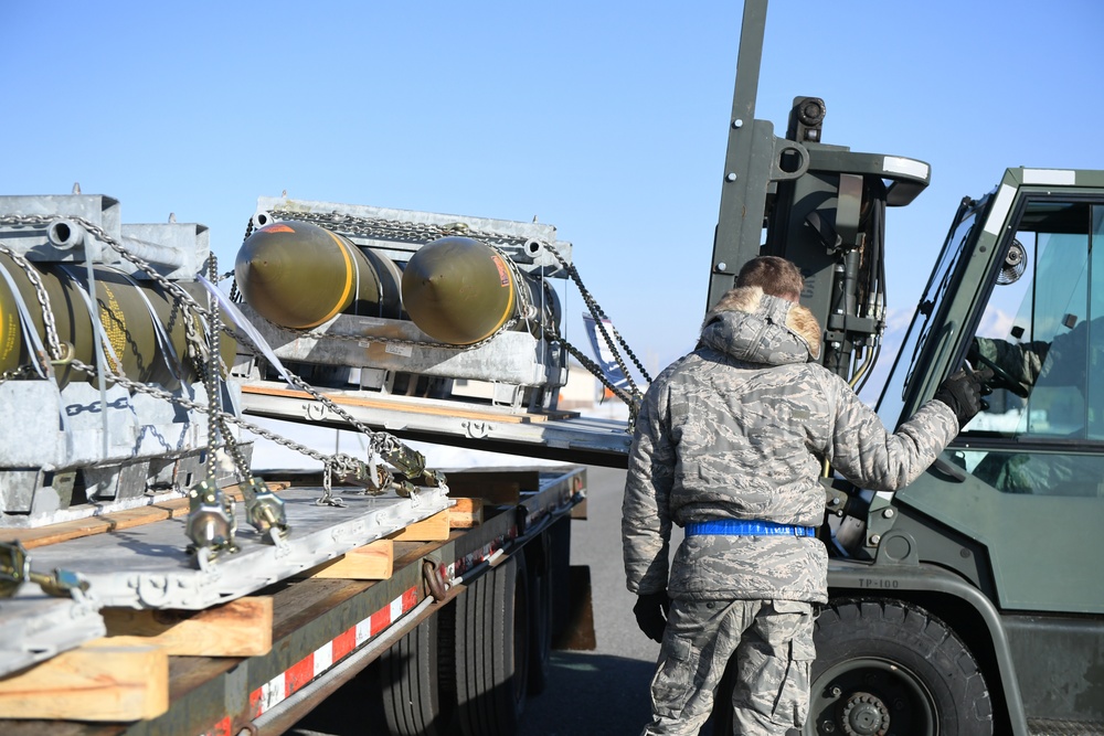 649th Munitions Squadron during readiness exercise