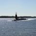 USS Rhode Island (Gold) Returns to Home Port