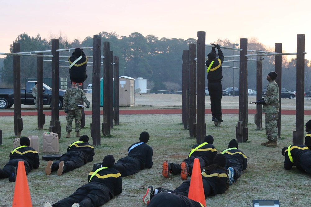 Soon to be Sergeants participate in the BLC Commandant’s Cup