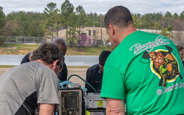 Multiple ANG units particpate in aeromedical evacuation training during PATRIOT South 19