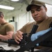 USS Makin Island Weapons Cleaning