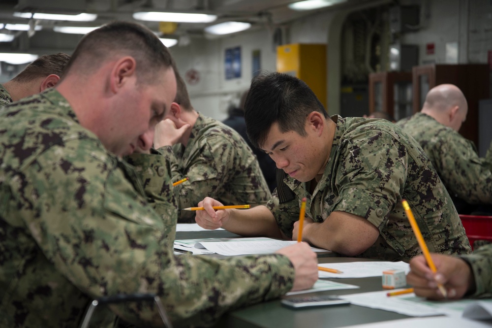 USS Makin Island Advancement Exam