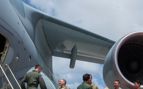 COPE North 19 Distinguished Visitors