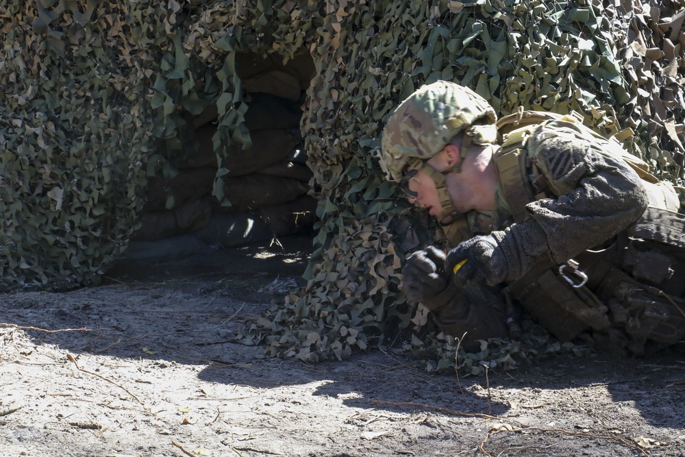 Clearing a Bunker