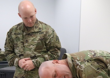 1st Battalion, 347th Regiment (CS/CSS) CLS training