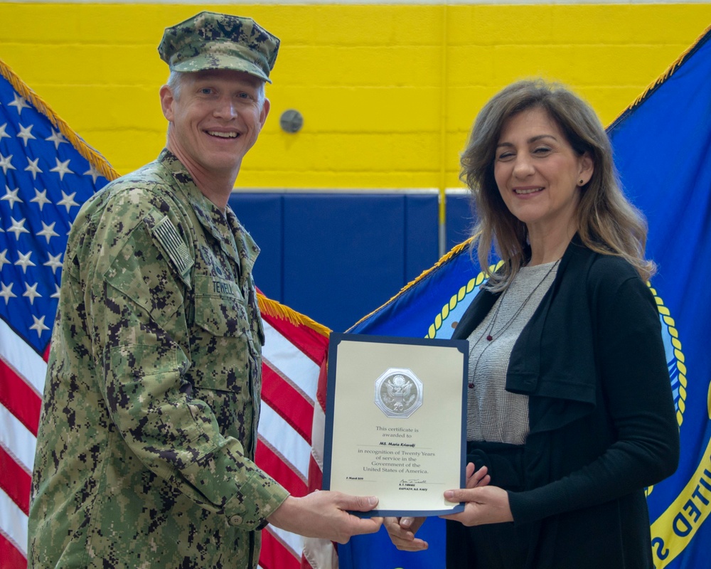 NSA Souda Bay March 2019 Awards Ceremony