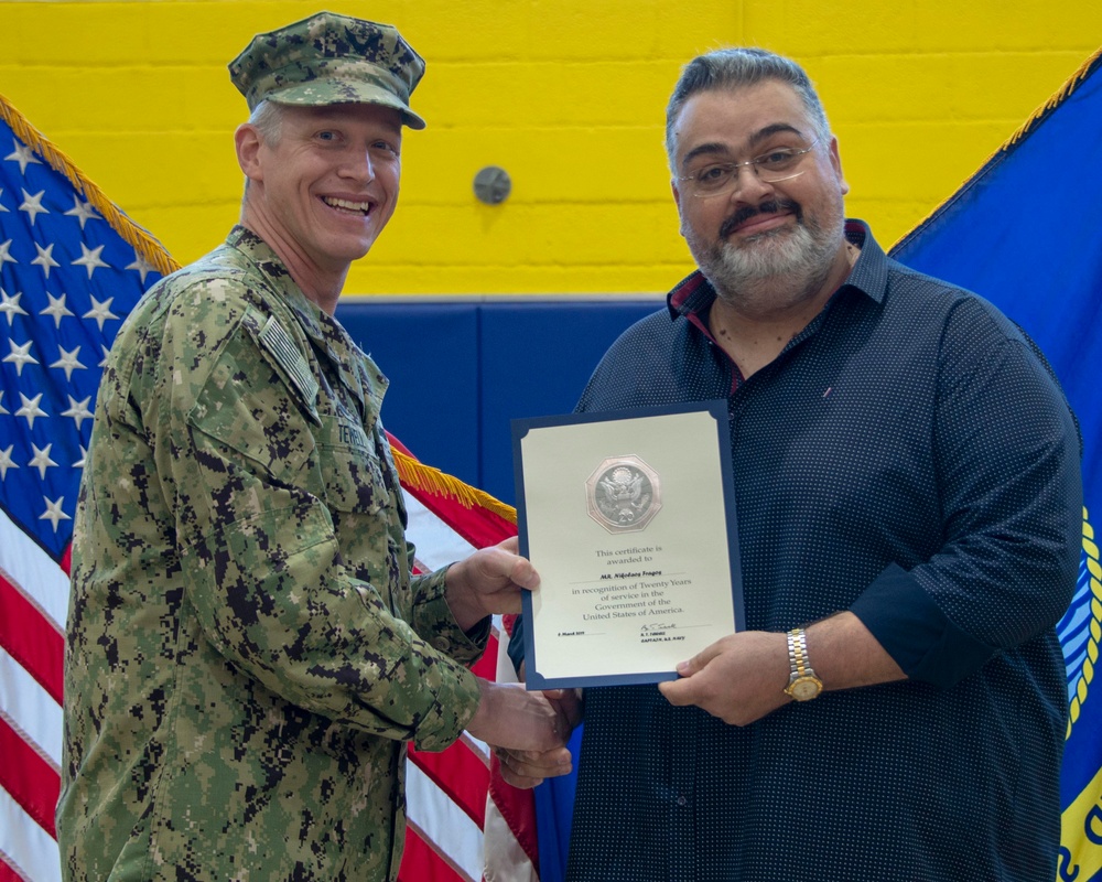 NSA Souda Bay March 2019 Awards Ceremony