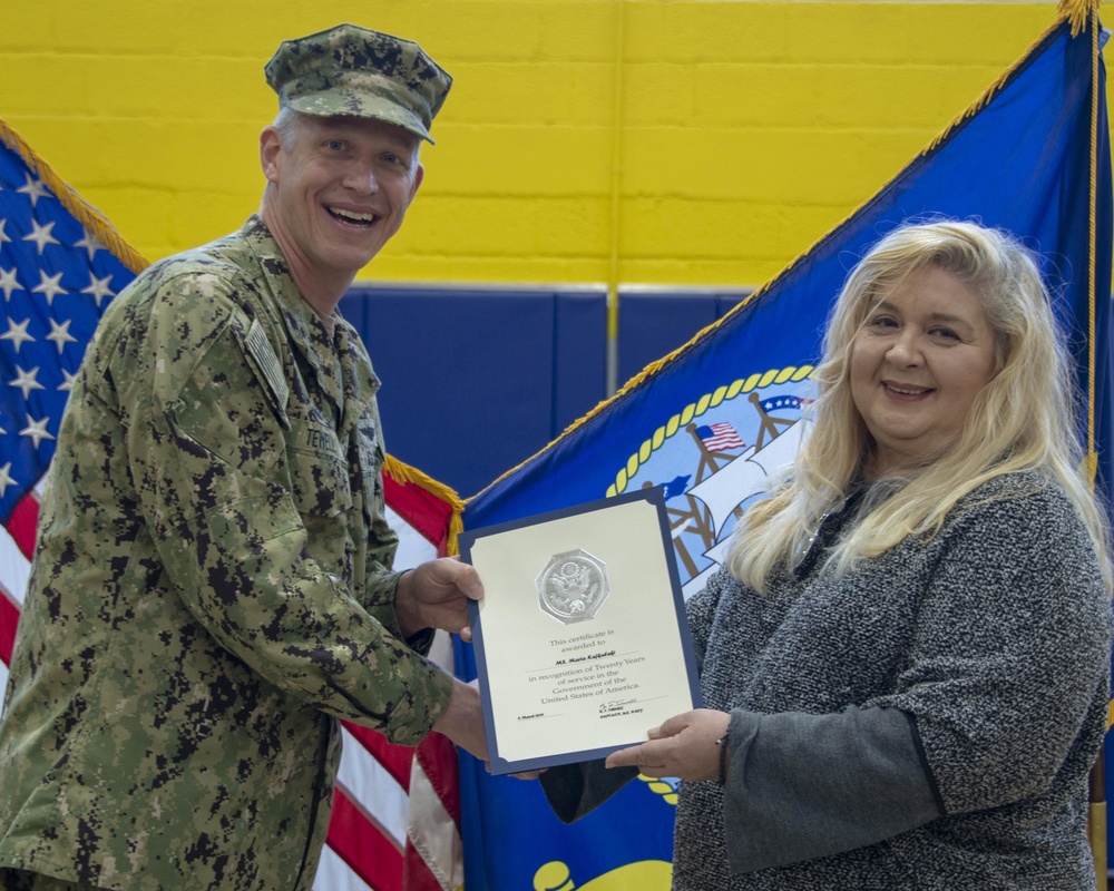 NSA Souda Bay March 2019 Awards Ceremony