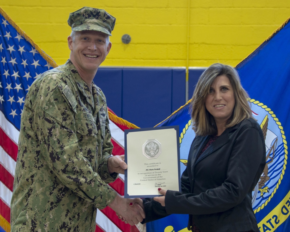 NSA Souda Bay March 2019 Awards Ceremony