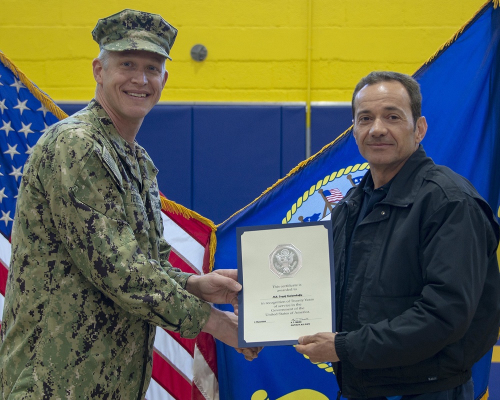 NSA Souda Bay March 2019 Awards Ceremony