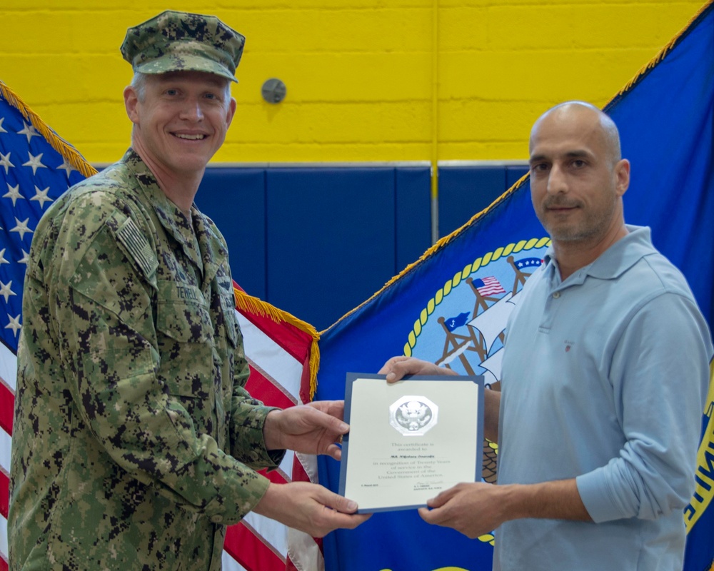 NSA Souda Bay March 2019 Awards Ceremony