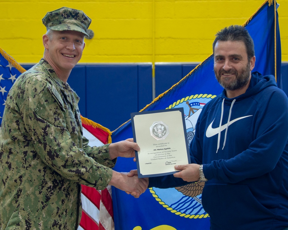 NSA Souda Bay March 2019 Awards Ceremony