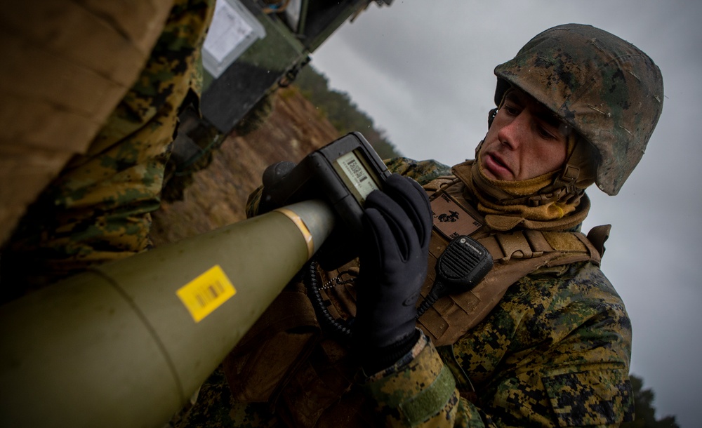 Marines Fire M777 Howitzers in Latvia During Exercise Dynamic Front 19