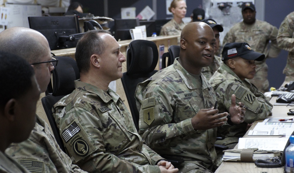 Col. Leveque Visit