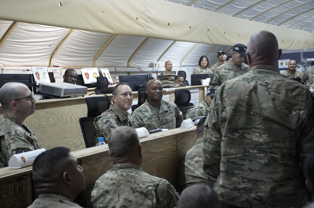 Col. Leveque Visit