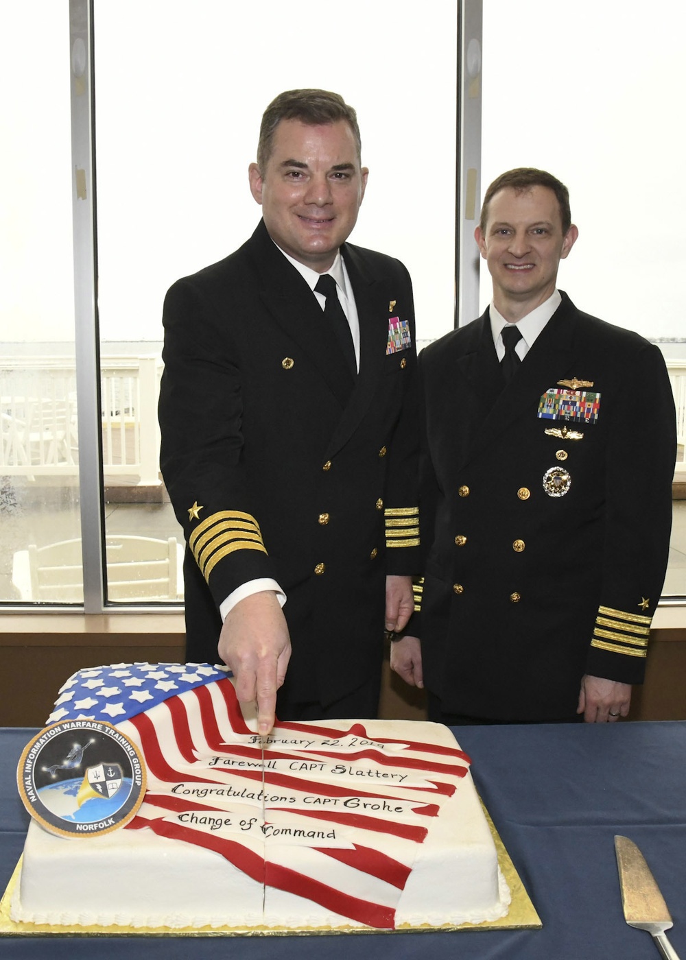 Naval Information Warfare Training Group Norfolk Change of Command