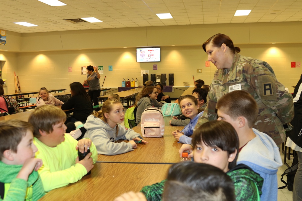 Spartans visit Gatesville Intermediate School