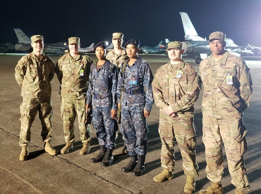 194th Security Forces guard jets, build relationships during Cobra Gold 19