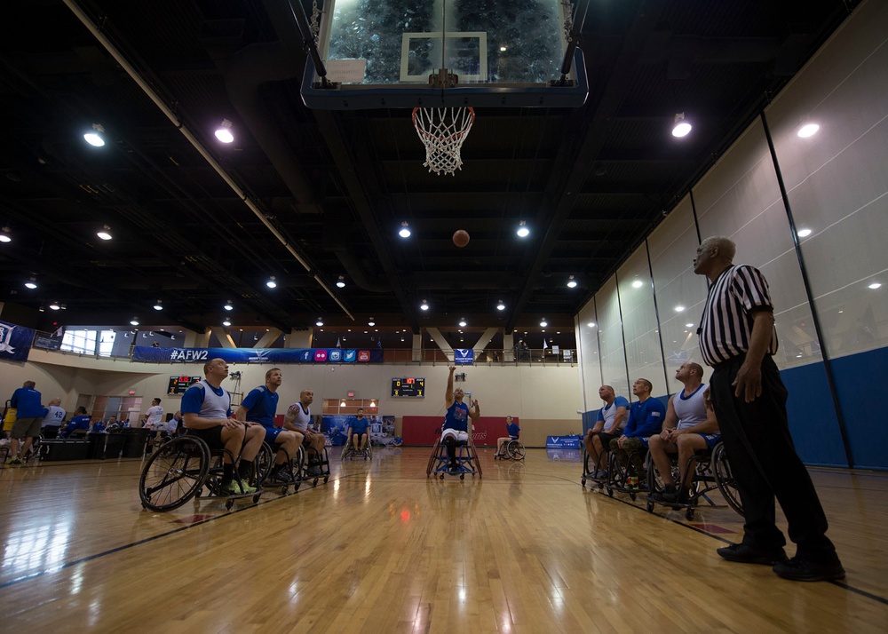 AF Trials wheelchair basketball