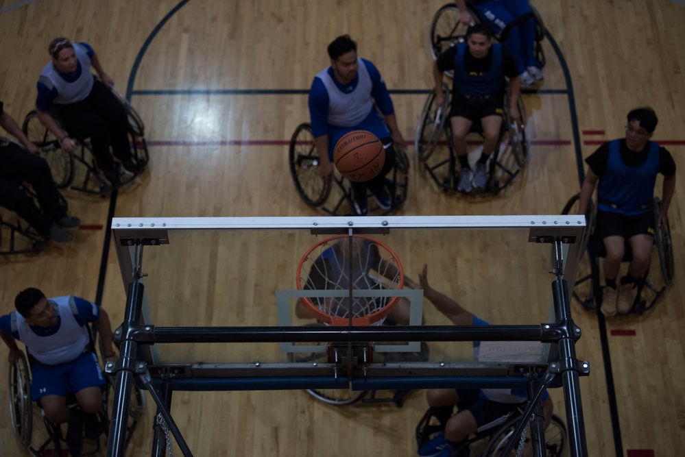 AF Trials wheelchair basketball