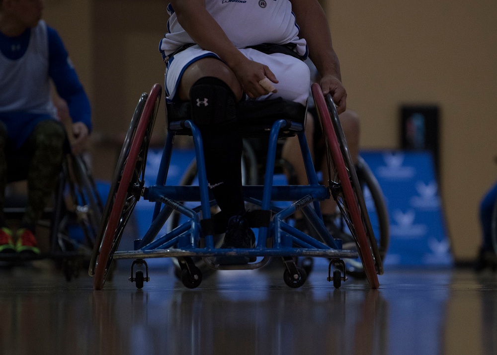AF Trials wheelchair basketball