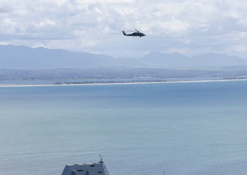 Zumwalt Departs on First Operational Underway