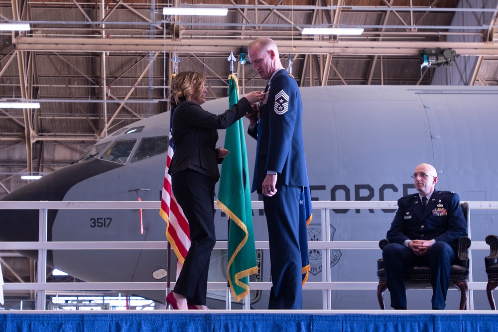 141st Air Refueling Wing Command Chief Retires