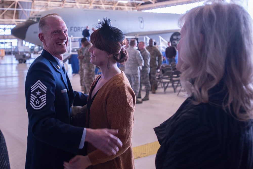 141 Air Refueling Wing Command Chief Retires