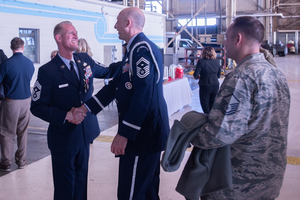 141 Air Refueling Wing Command Chief Retires