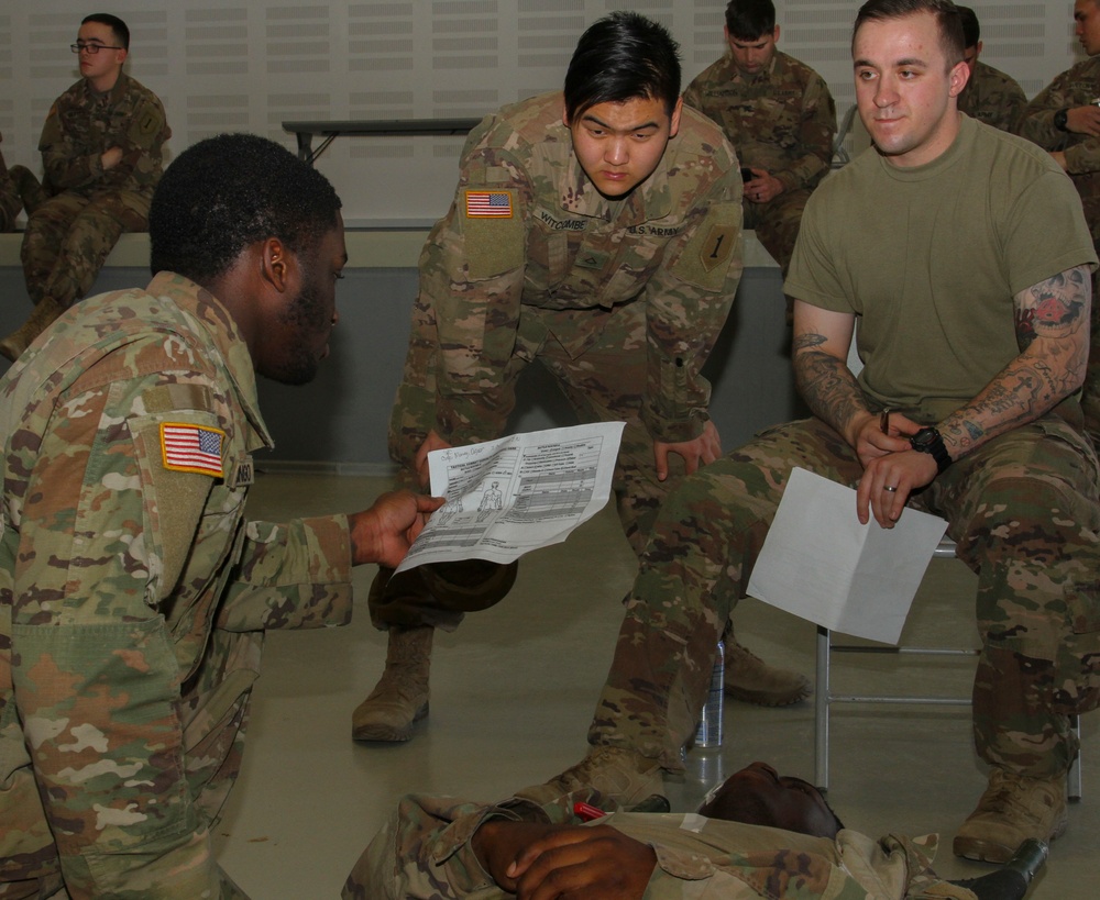 Soldiers learn lifesaving skills