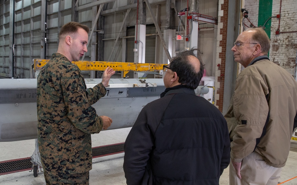 VMAQ-2 Sundown Ceremony
