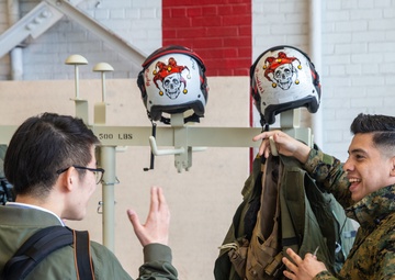 VMAQ-2 Sundown Ceremony