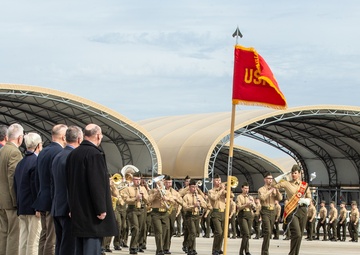 VMAQ-2 Sundown Ceremony