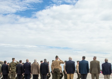 VMAQ-2 Sundown Ceremony