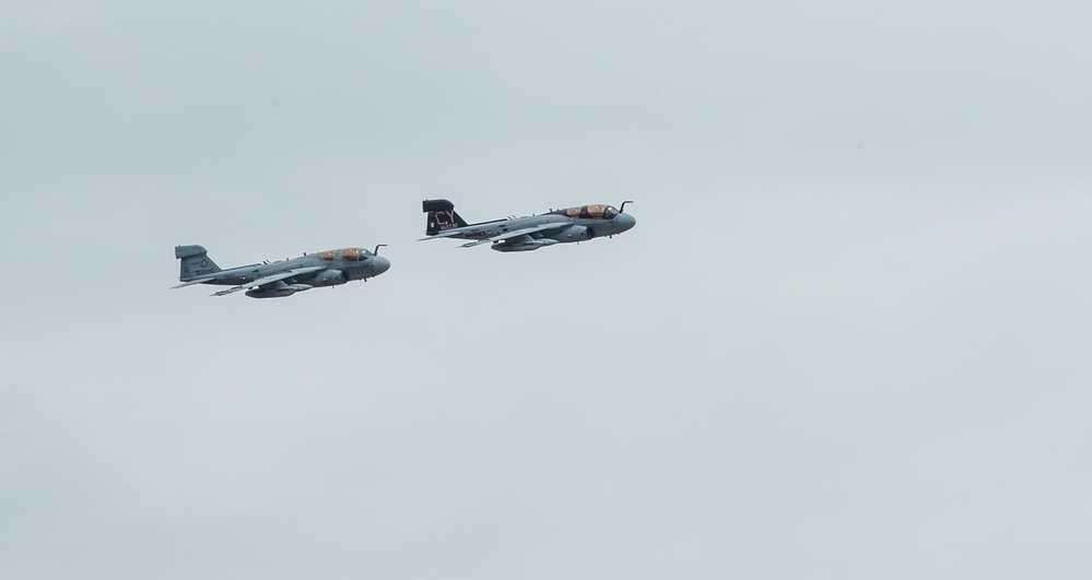 VMAQ-2 Sundown Ceremony