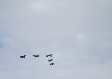 VMAQ-2 Sundown Ceremony
