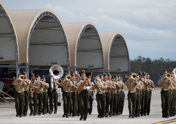 VMAQ-2 Sundown Ceremony